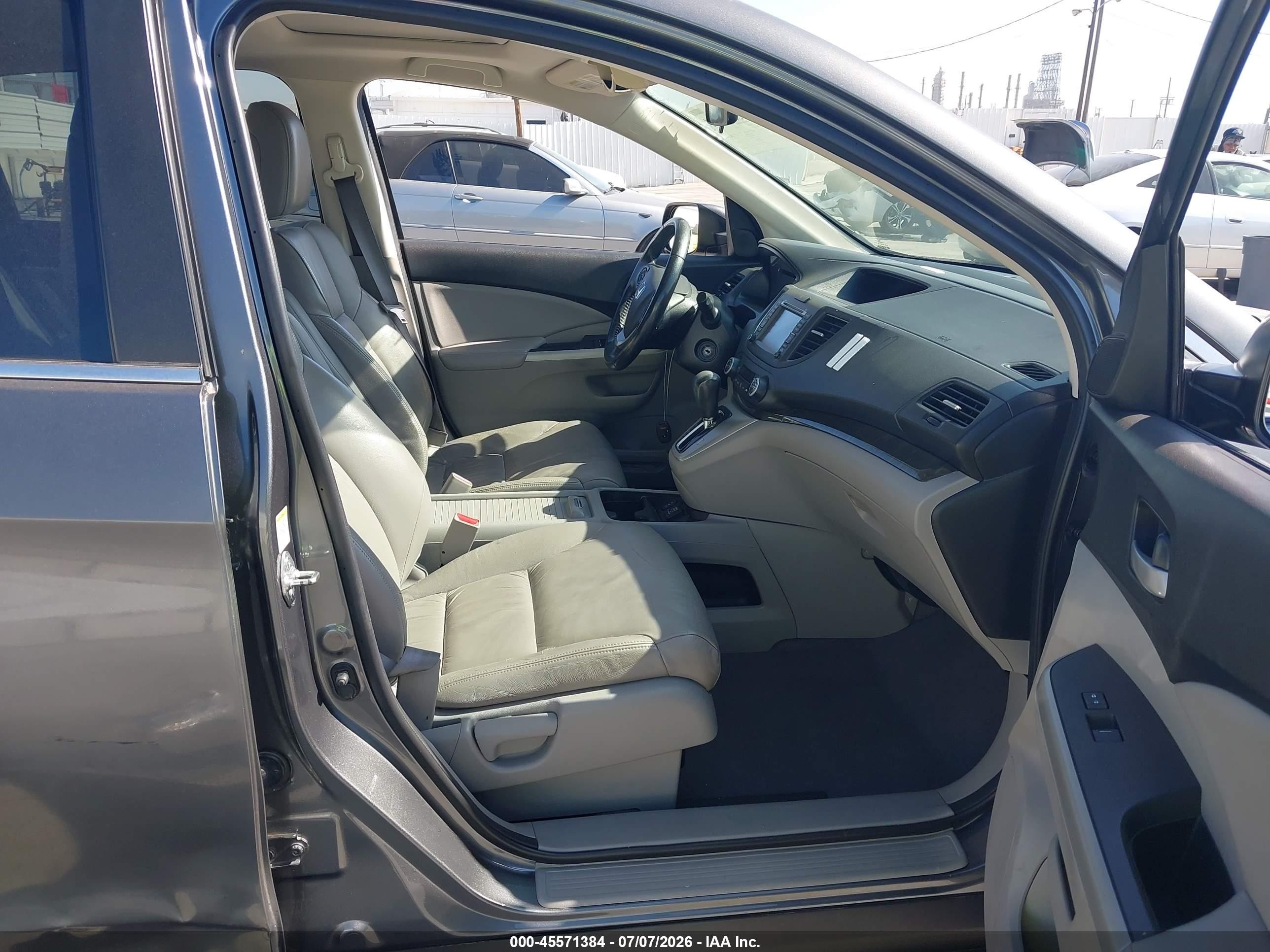 2013 Honda Cr-v Ex-l Серый vin: 2HKRM3H74DH500962