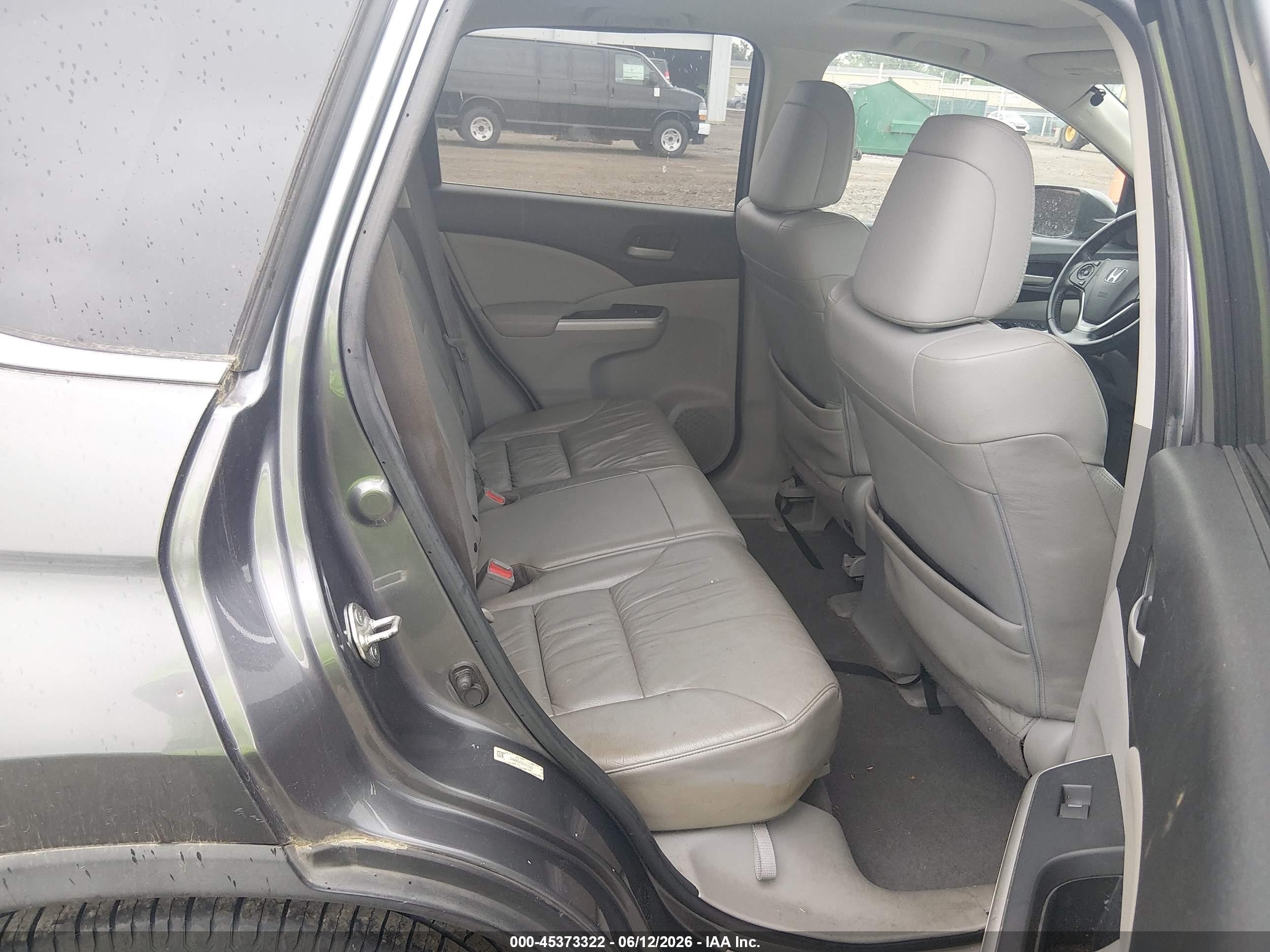 2013 Honda Cr-v Ex-l Gray vin: 2HKRM3H74DH505255