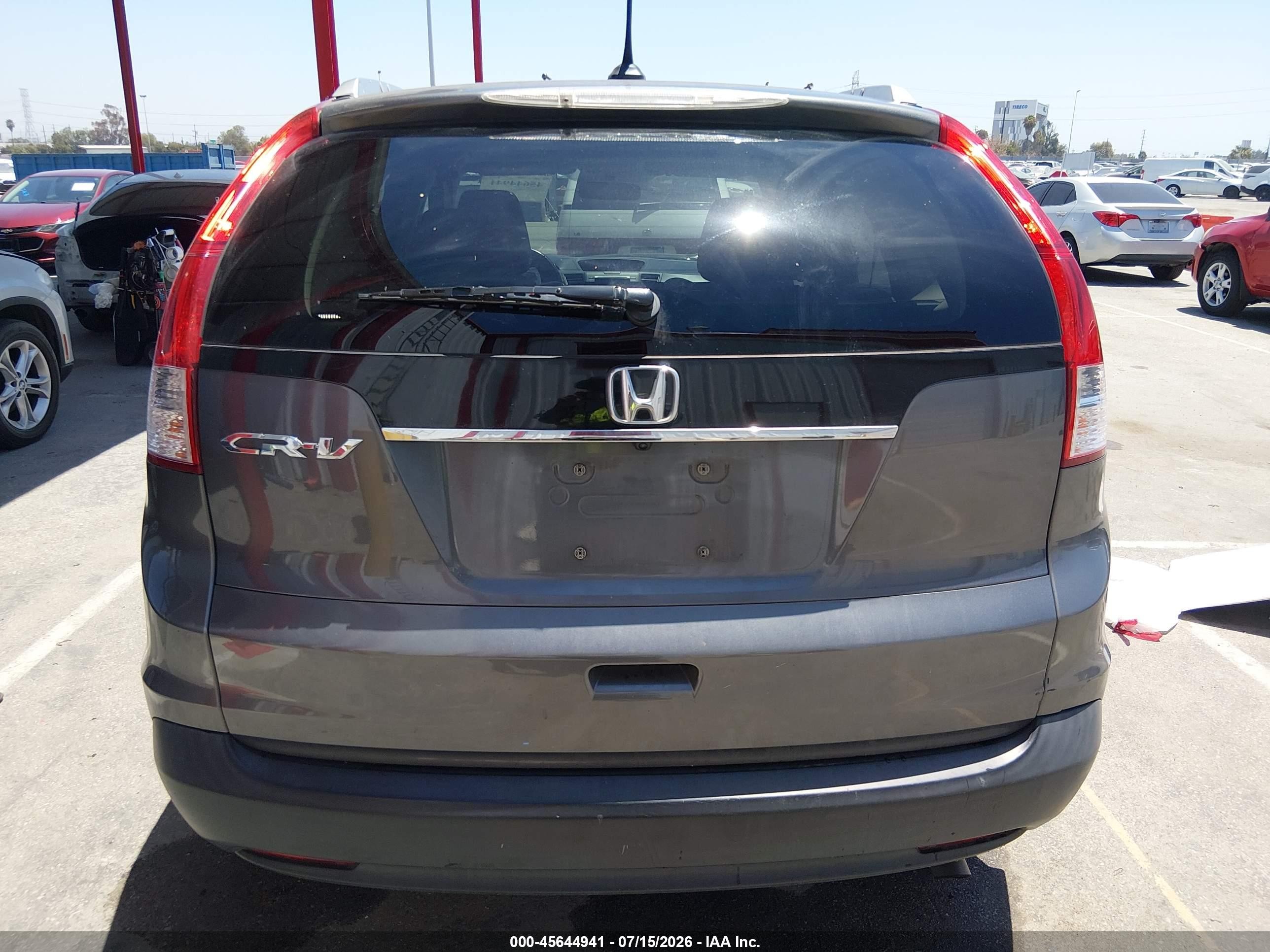 2013 Honda Cr-v Ex-l Blue vin: 2HKRM3H74DH505823