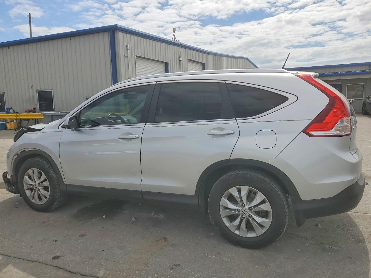 2013 Honda Cr-v Exl Silver vin: 2HKRM3H74DH508155