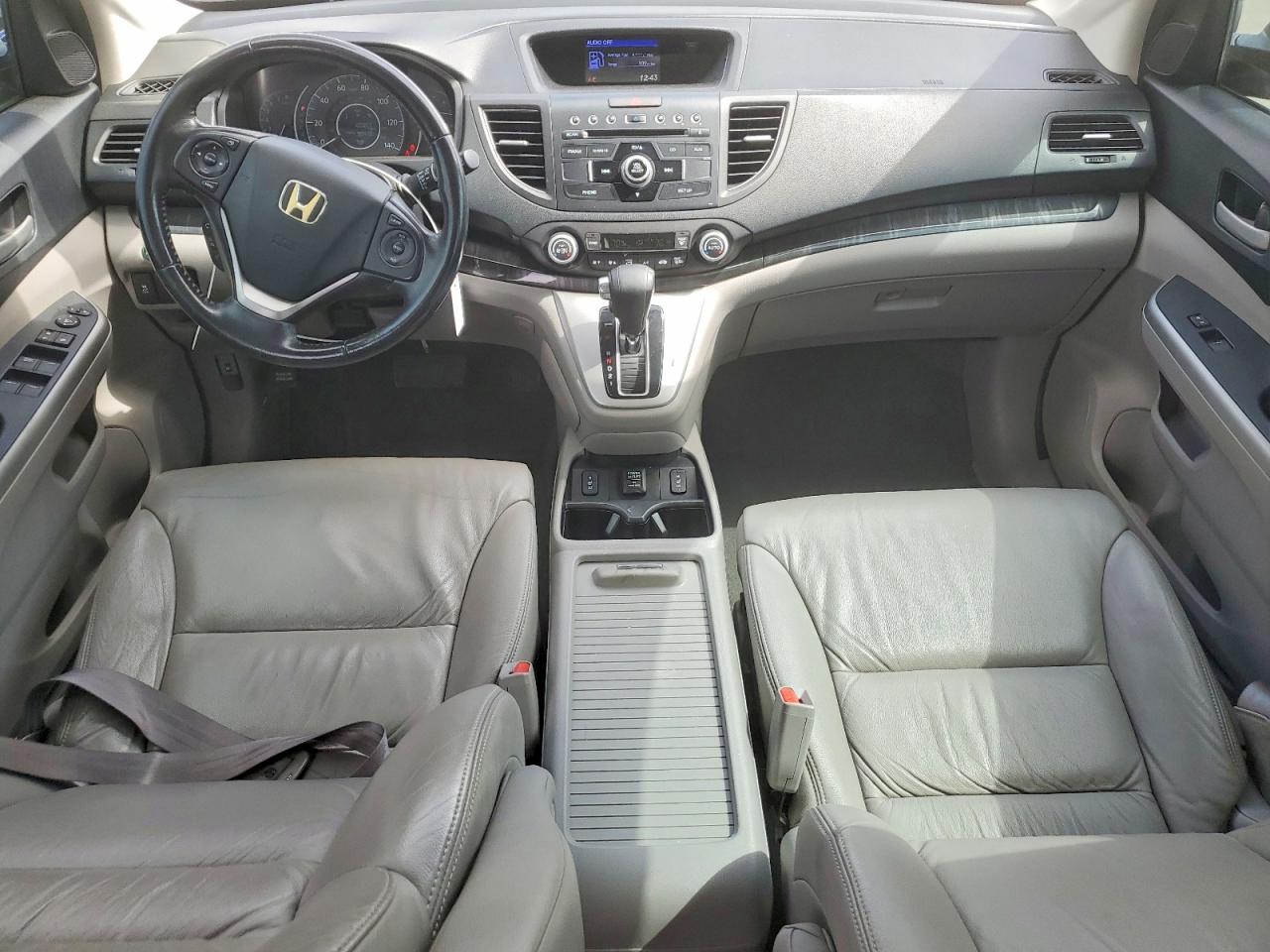 2013 Honda Cr-v Exl Silver vin: 2HKRM3H74DH508155