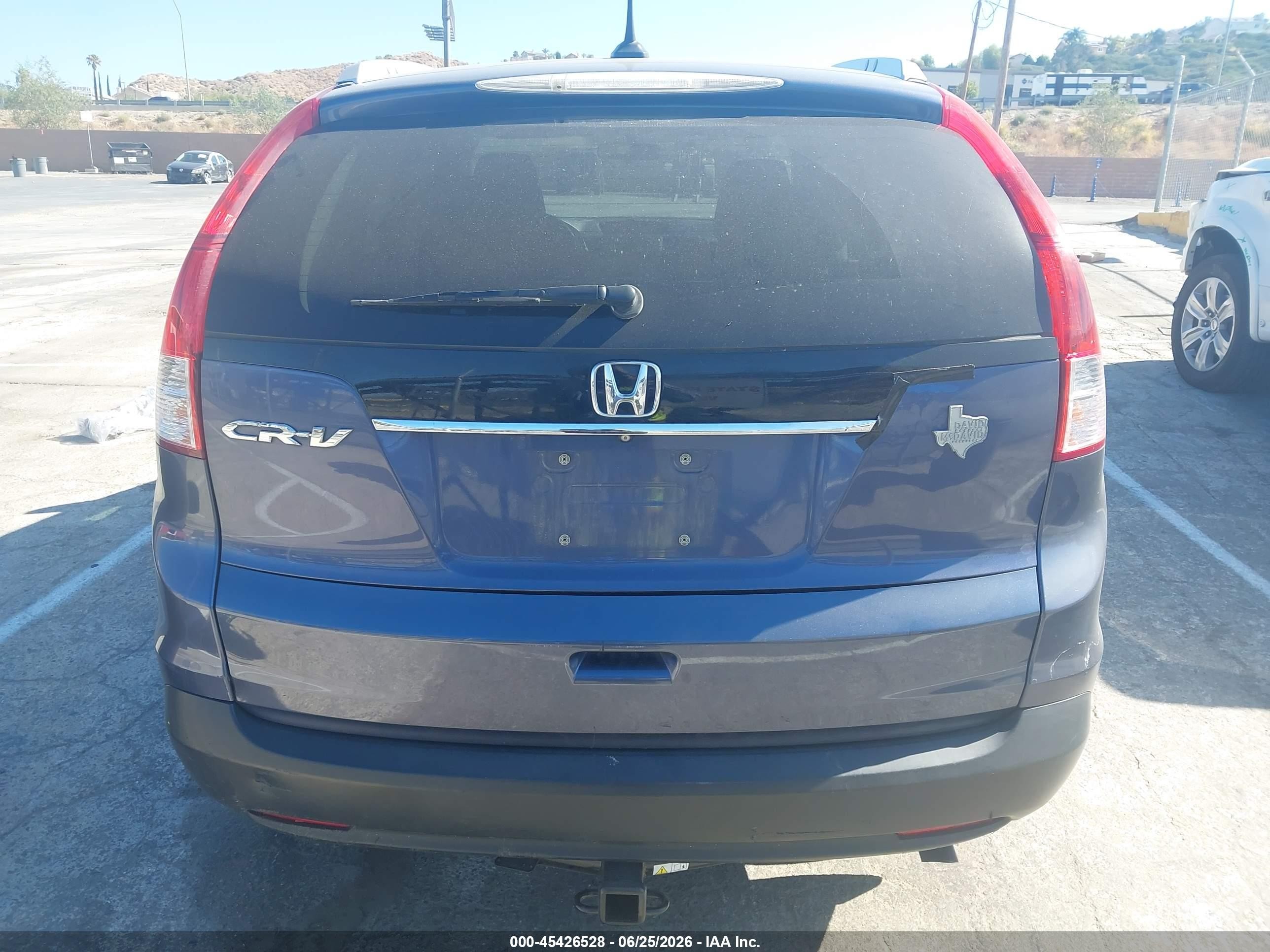 2013 Honda Cr-v Ex-l Blue vin: 2HKRM3H74DH523030