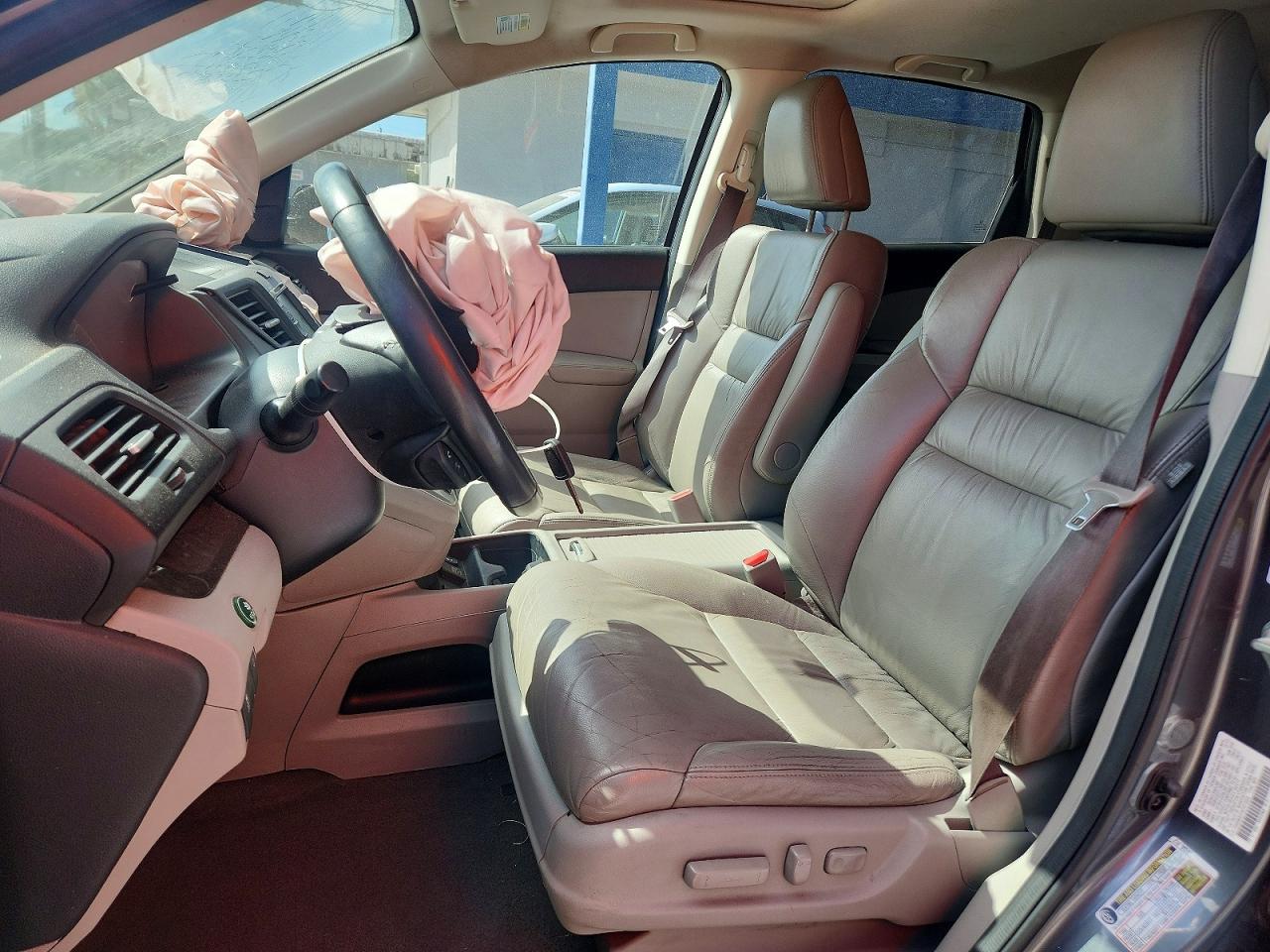 2014 Honda Cr-v Exl Серый vin: 2HKRM3H74EH510554