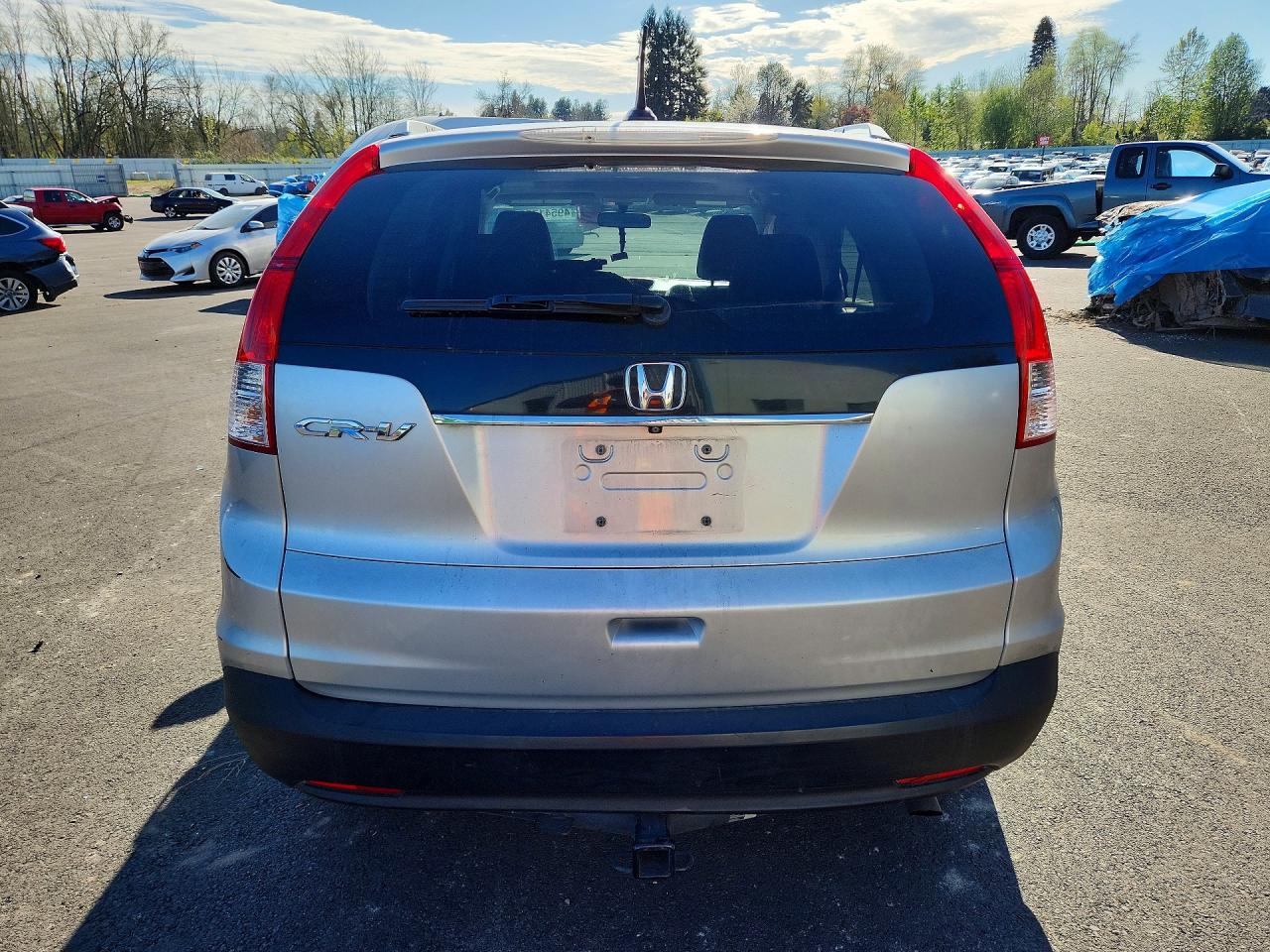 2014 Honda Cr-v Exl Silver vin: 2HKRM3H74EH518217