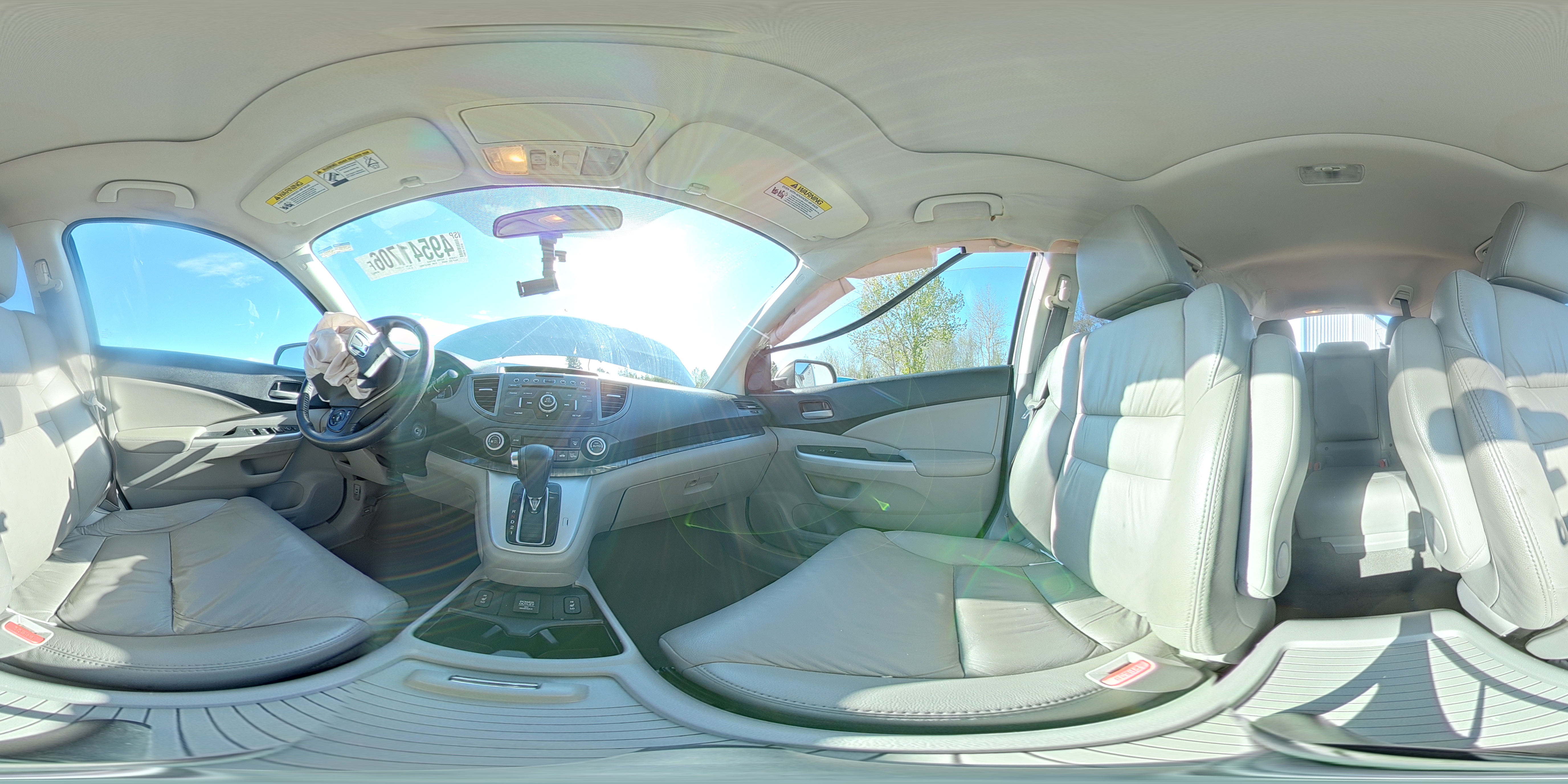 2014 Honda Cr-v Exl Silver vin: 2HKRM3H74EH518217