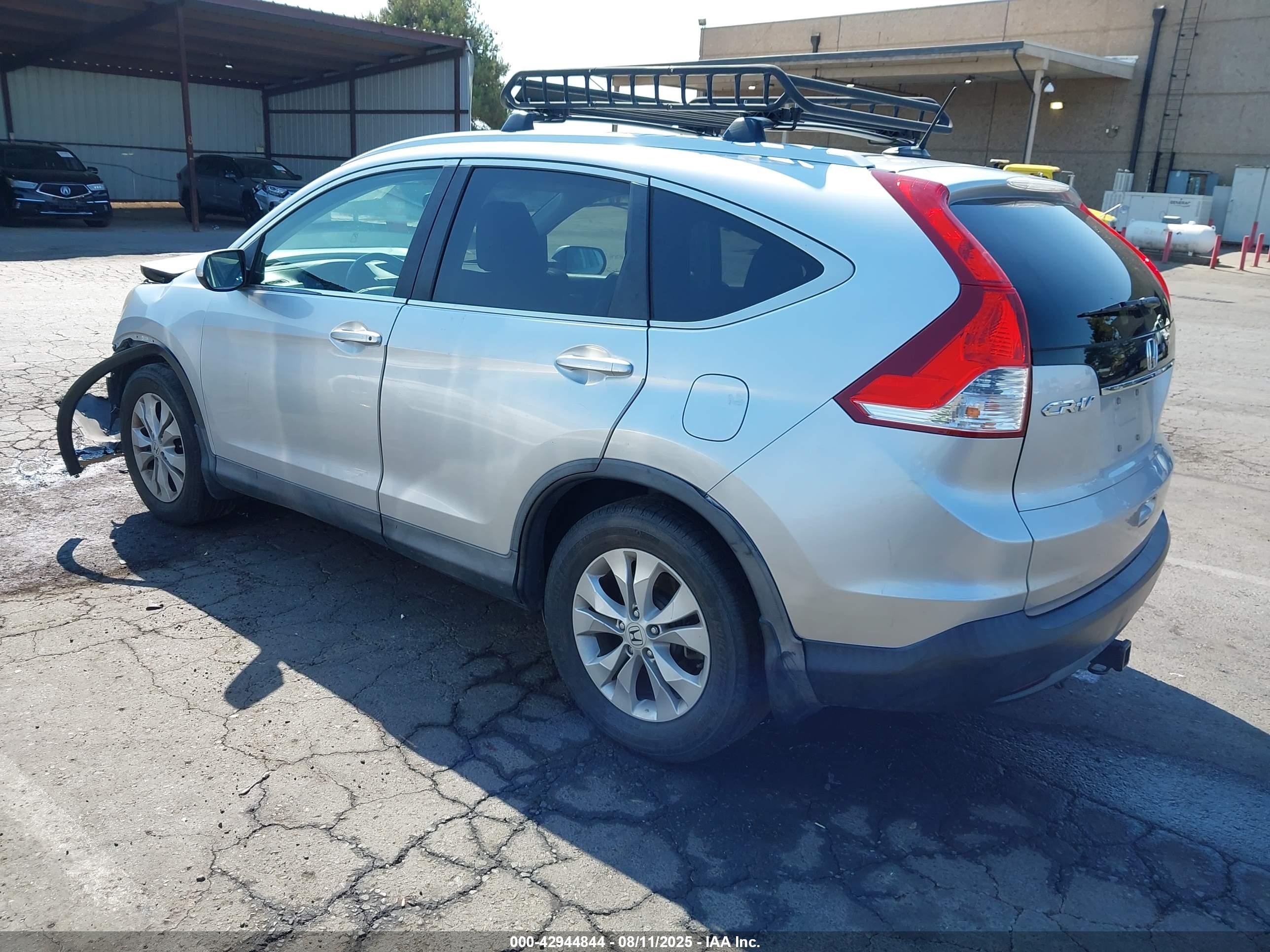 2014 Honda Cr-v Ex-l Серебряный vin: 2HKRM3H74EH531940