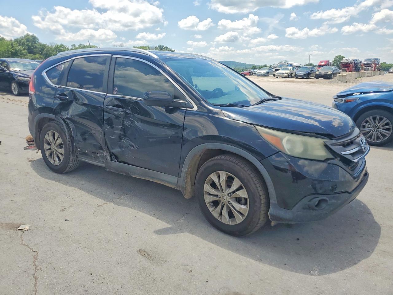 2014 Honda Cr-v Exl Black vin: 2HKRM3H74EH552691