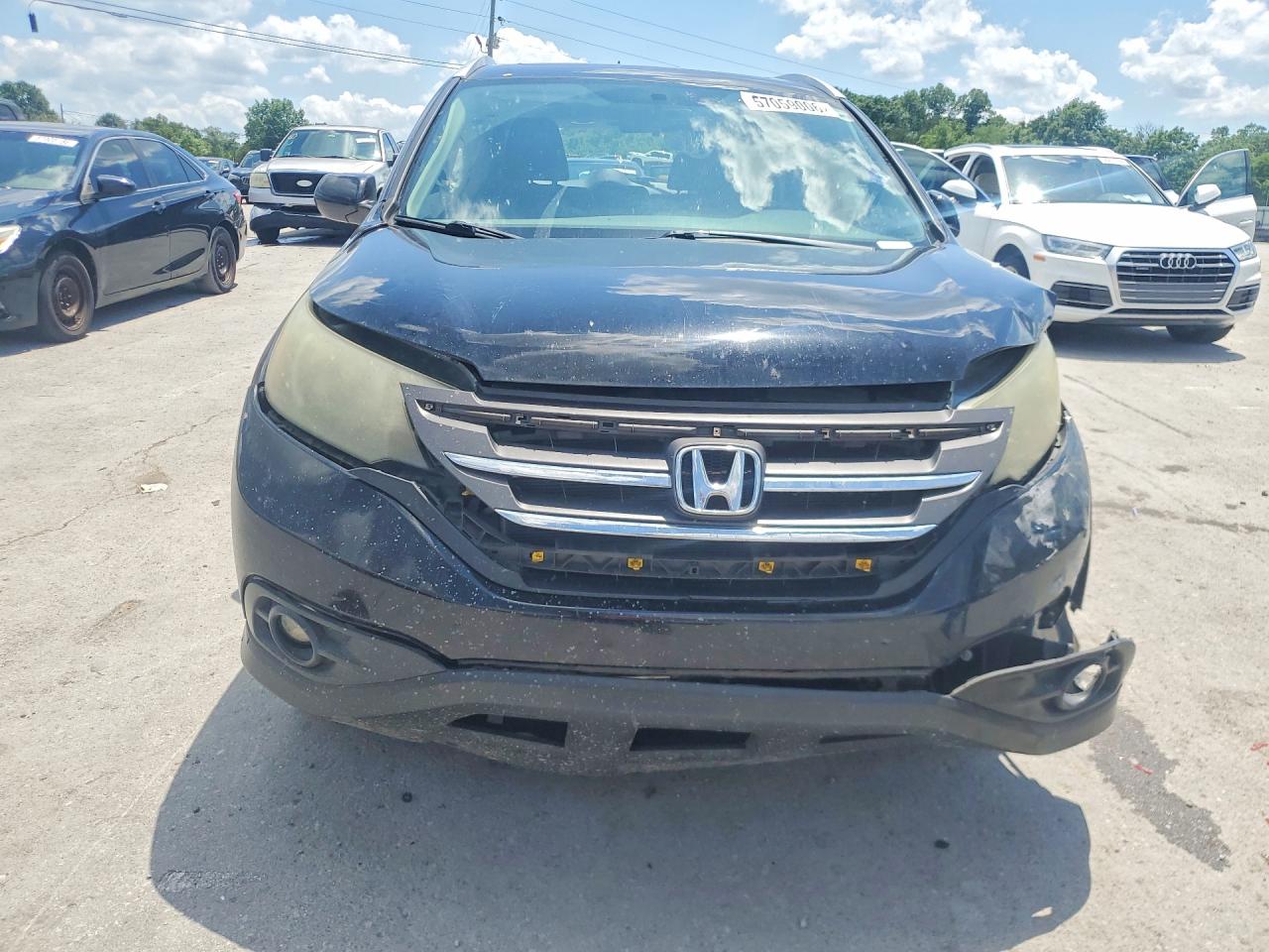 2014 Honda Cr-v Exl Black vin: 2HKRM3H74EH552691