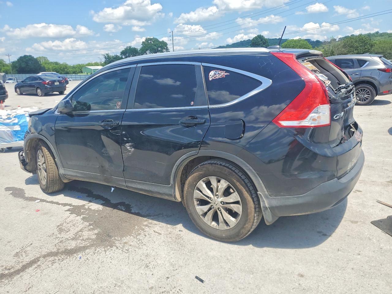 2014 Honda Cr-v Exl Black vin: 2HKRM3H74EH552691