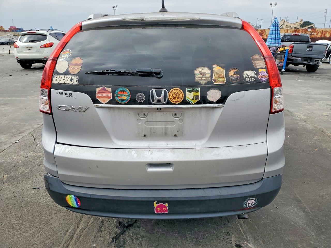 2014 Honda Cr-v Exl Серый vin: 2HKRM3H74EH559365