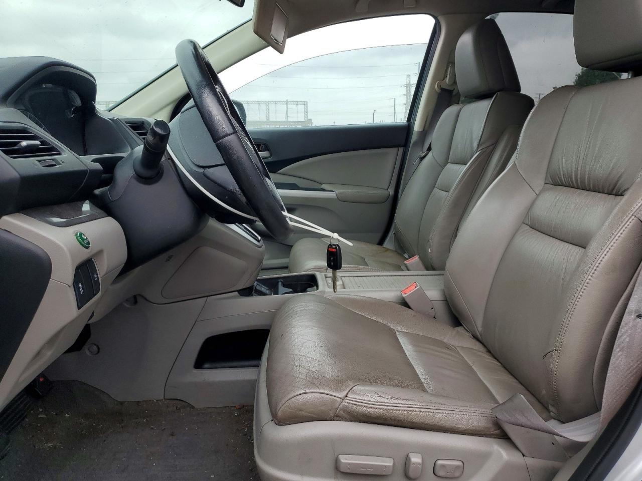 2014 Honda Cr-v Exl Серый vin: 2HKRM3H74EH559365