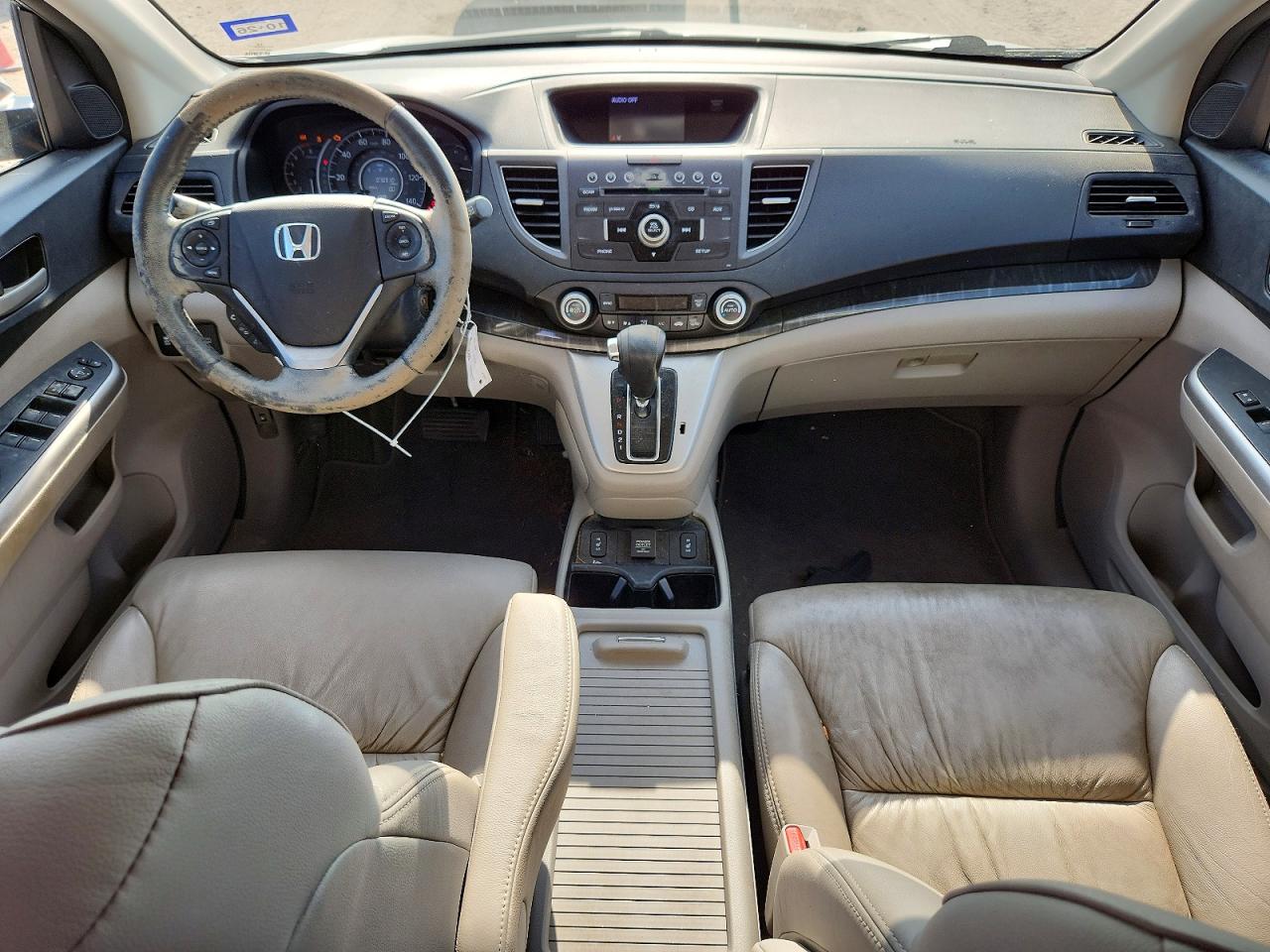 2014 Honda Cr-v Exl Silver vin: 2HKRM3H74EH562489