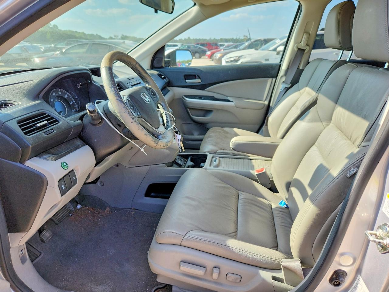 2014 Honda Cr-v Exl Silver vin: 2HKRM3H74EH562489