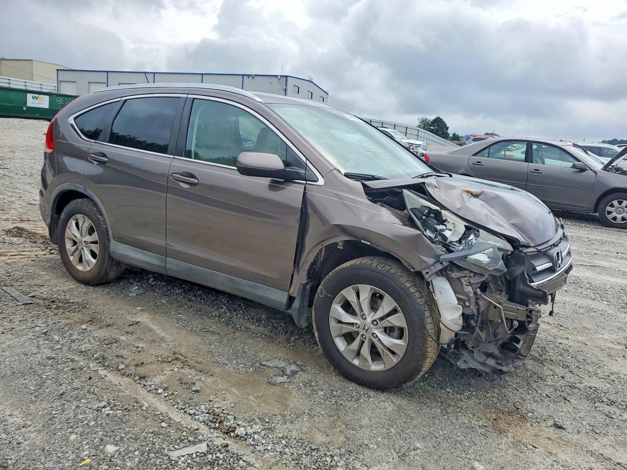 2014 Honda Cr-v Exl Серый vin: 2HKRM3H74EH562881