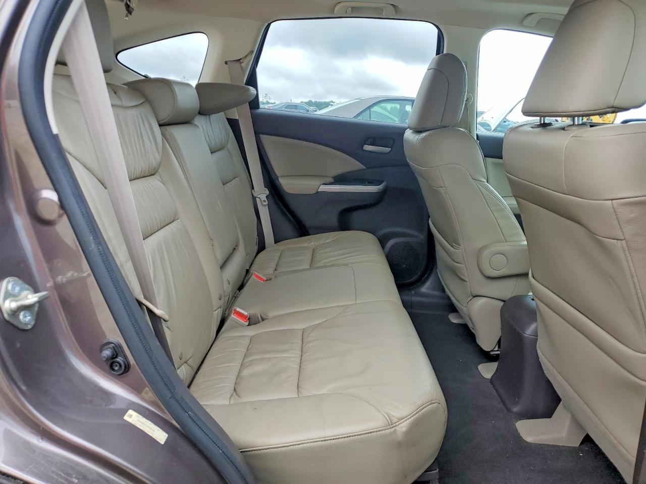 2014 Honda Cr-v Exl Серый vin: 2HKRM3H74EH562881