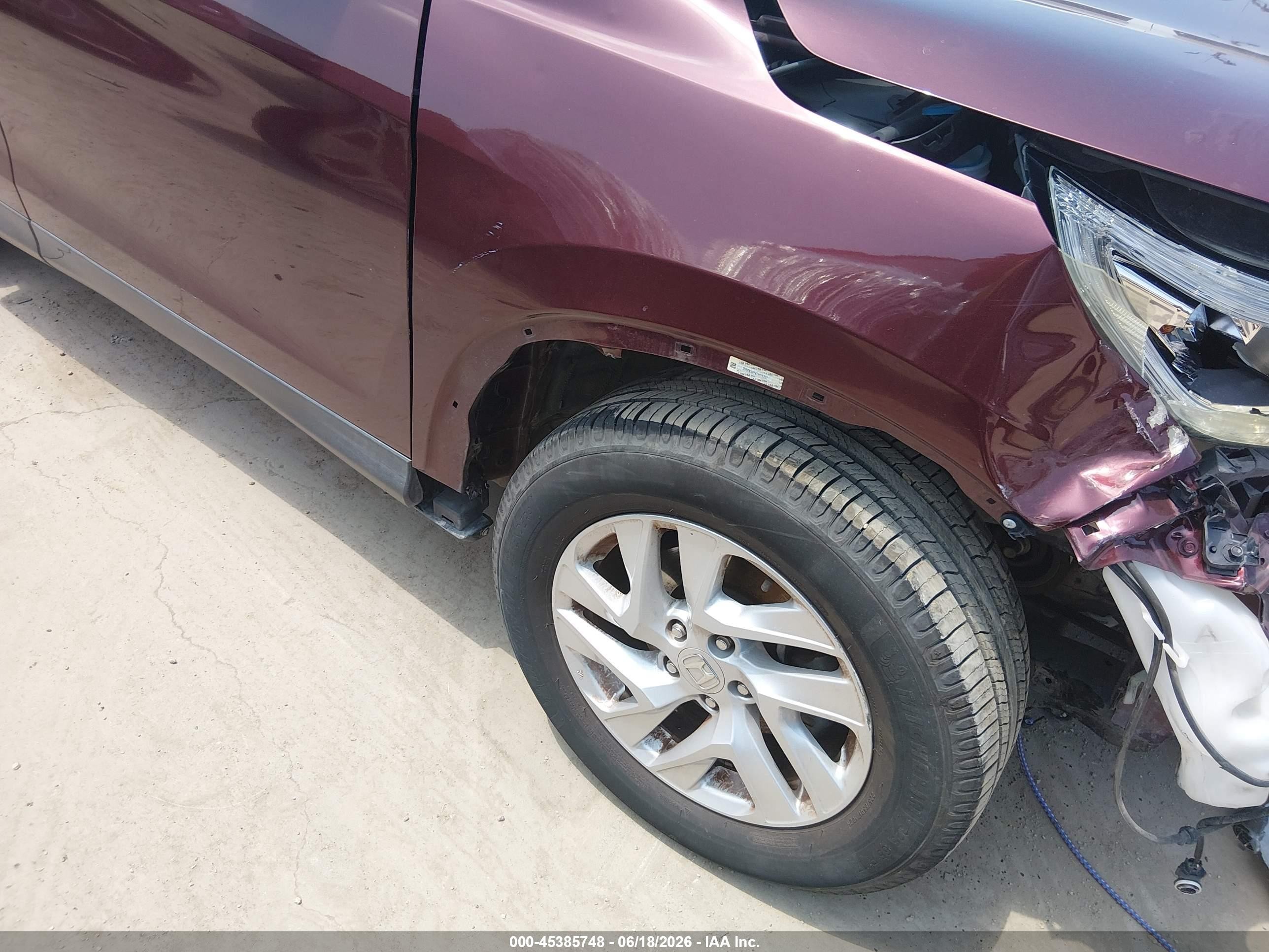 2015 Honda Cr-v Ex-l Бордовый vin: 2HKRM3H74FH515237