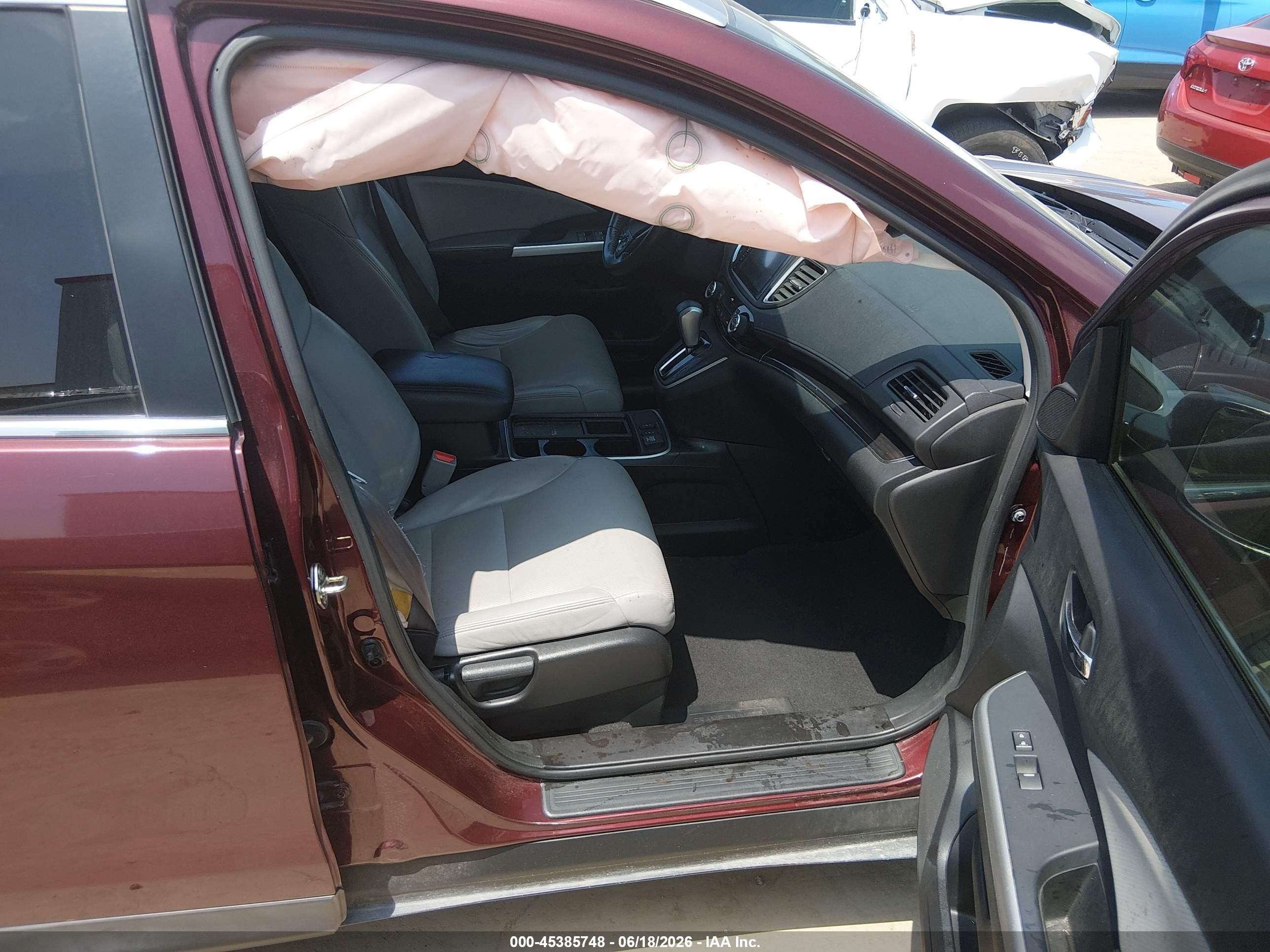 2015 Honda Cr-v Ex-l Бордовый vin: 2HKRM3H74FH515237