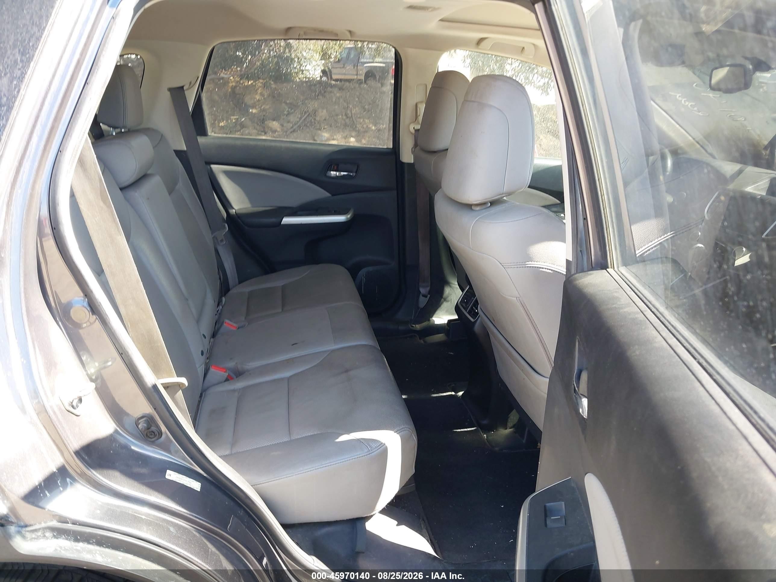 2015 Honda Cr-v Ex-l Серый vin: 2HKRM3H74FH517585
