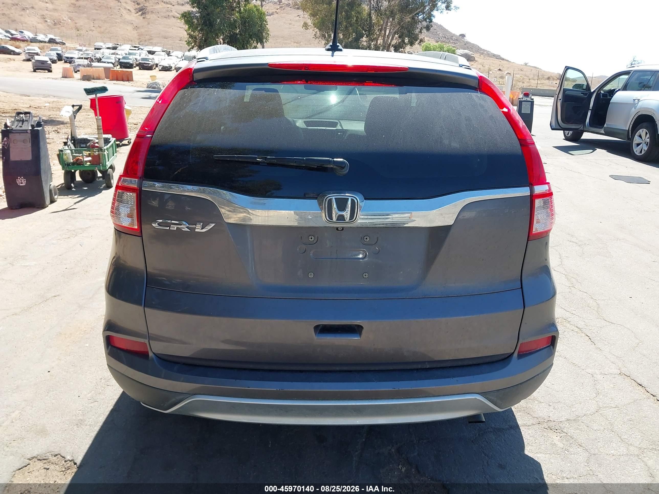 2015 Honda Cr-v Ex-l Серый vin: 2HKRM3H74FH517585