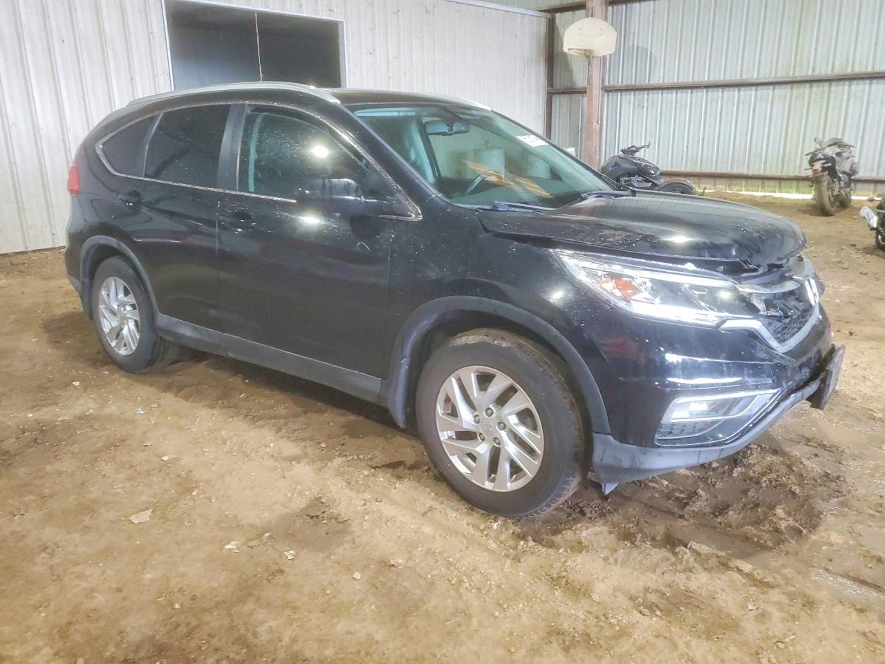 2015 Honda Cr-v Exl Black vin: 2HKRM3H74FH521345