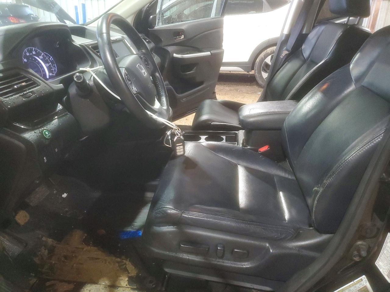 2015 Honda Cr-v Exl Black vin: 2HKRM3H74FH521345