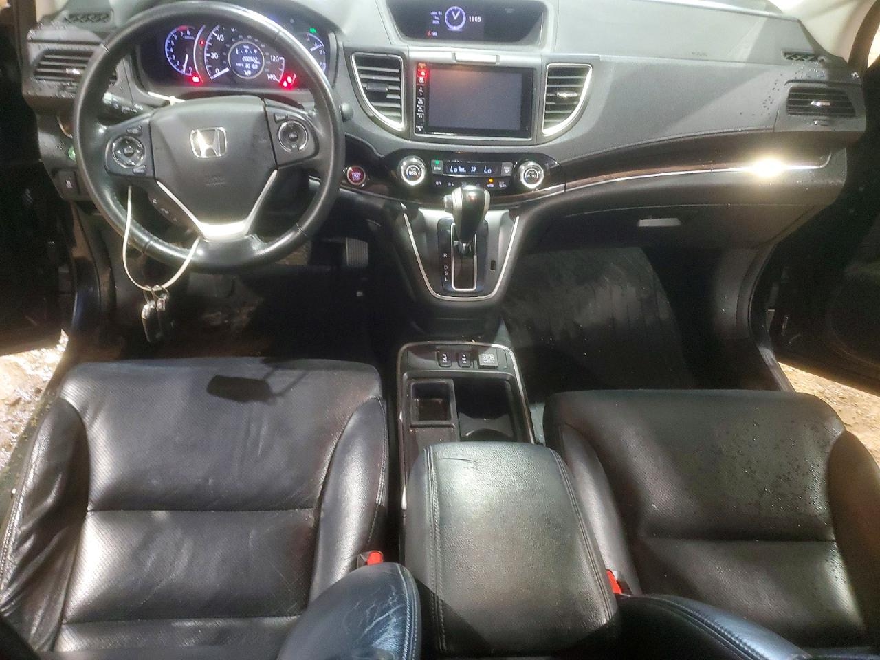 2015 Honda Cr-v Exl Black vin: 2HKRM3H74FH521345