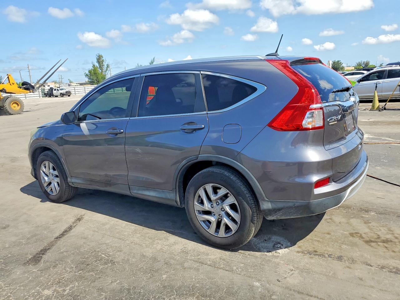 2015 Honda Cr-v Exl Серый vin: 2HKRM3H74FH541840