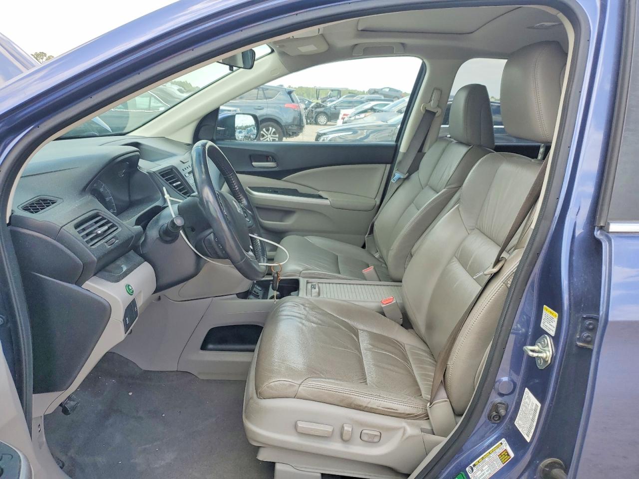 2014 Honda Cr-v Exl Blue vin: 2HKRM3H75EH512331