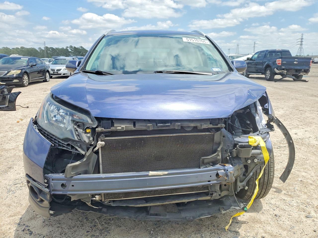 2014 Honda Cr-v Exl Blue vin: 2HKRM3H75EH512331