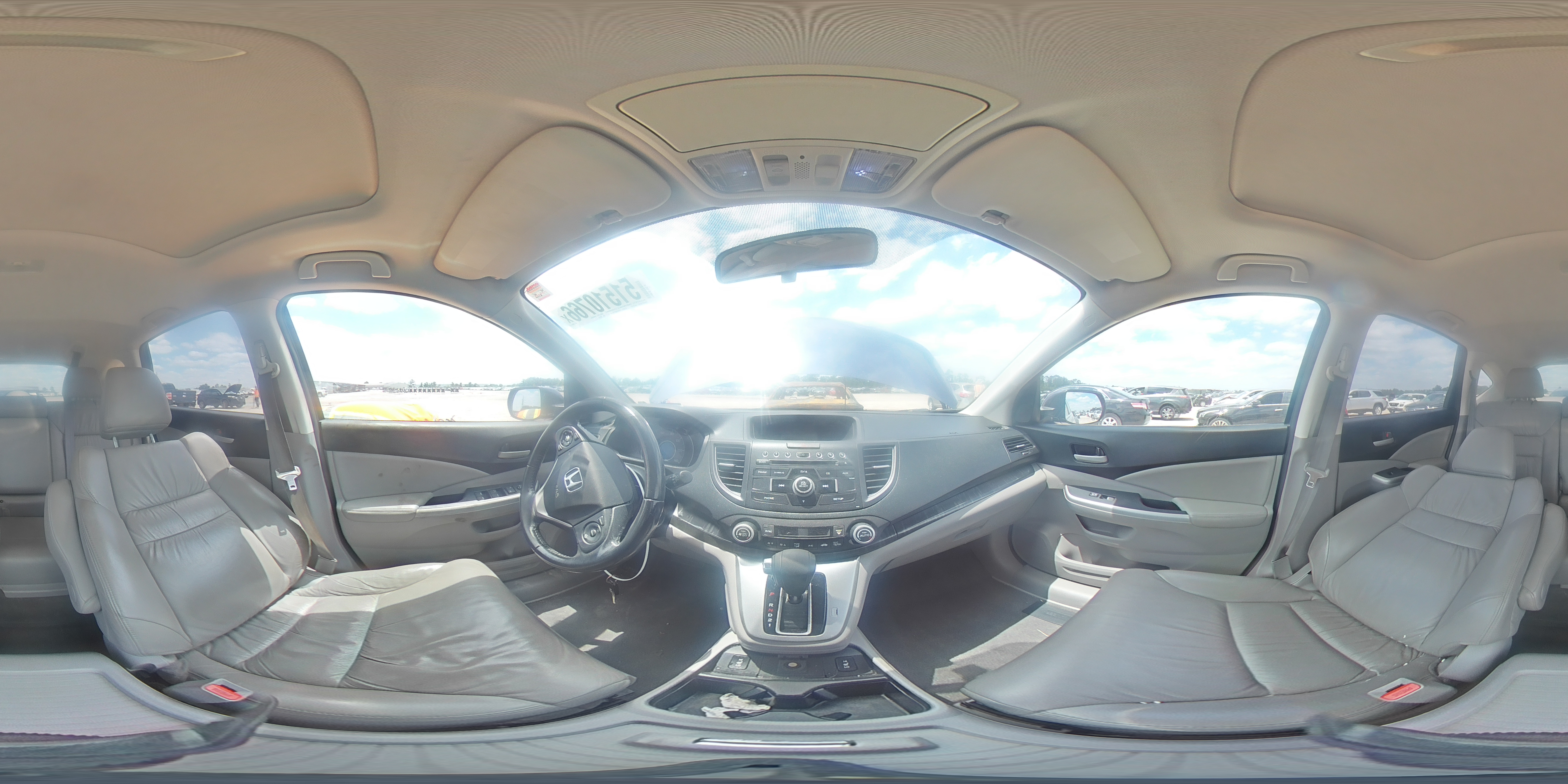 2014 Honda Cr-v Exl Blue vin: 2HKRM3H75EH512331
