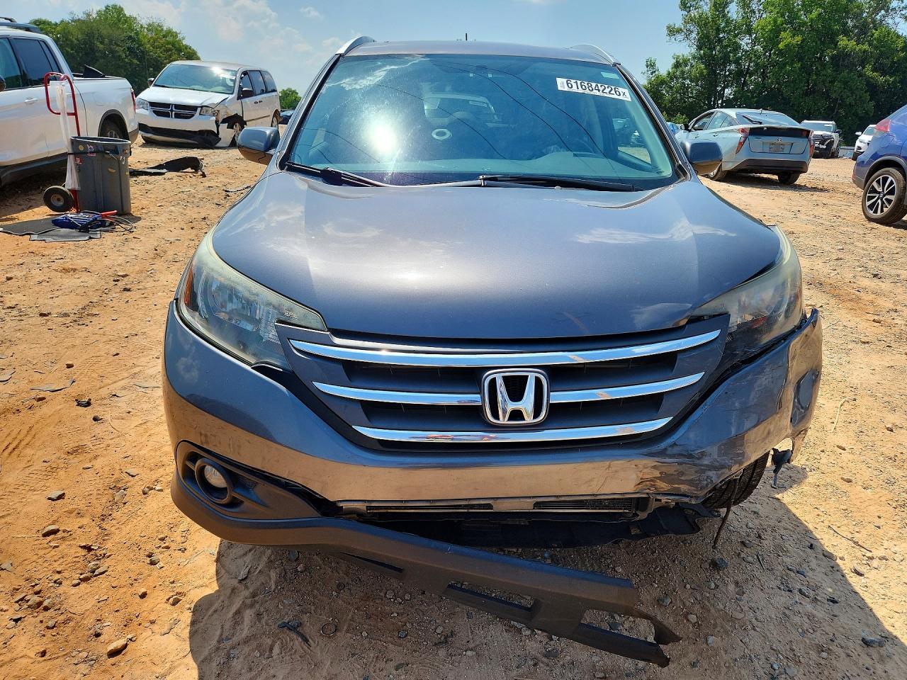 2014 Honda Cr-v Exl Gray vin: 2HKRM3H75EH546382