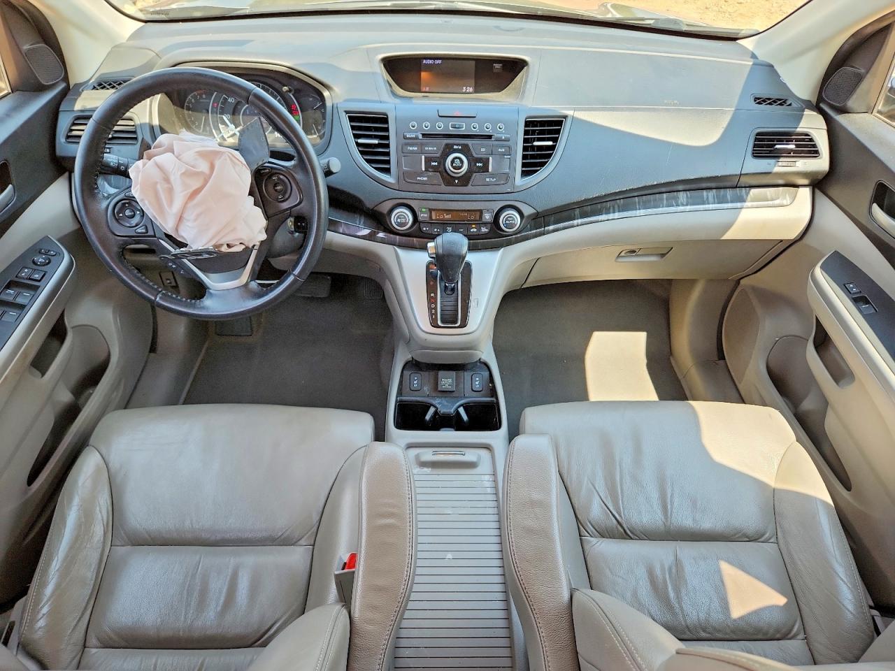 2014 Honda Cr-v Exl Gray vin: 2HKRM3H75EH546382