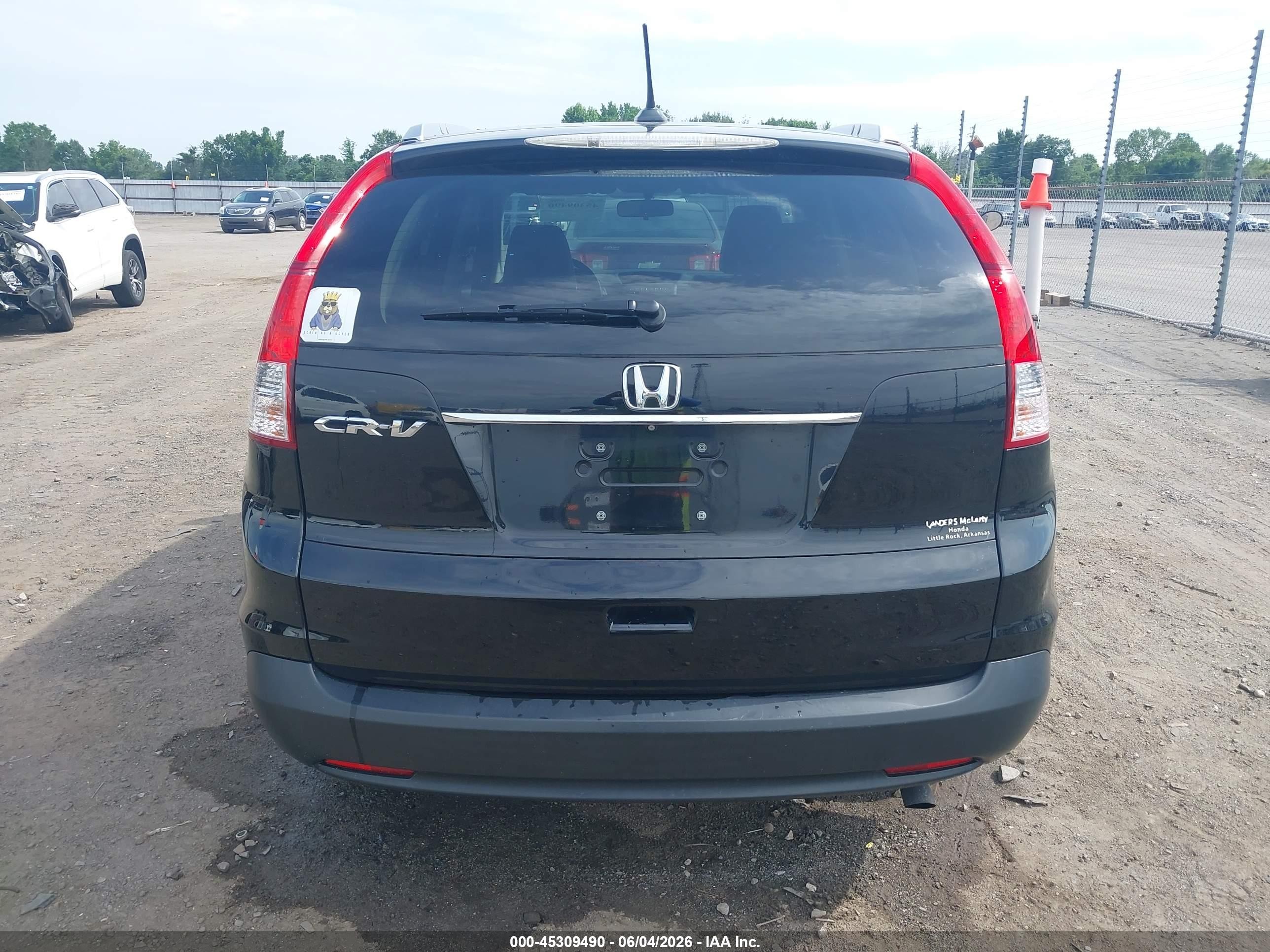 2014 Honda Cr-v Ex-l Black vin: 2HKRM3H75EH558046