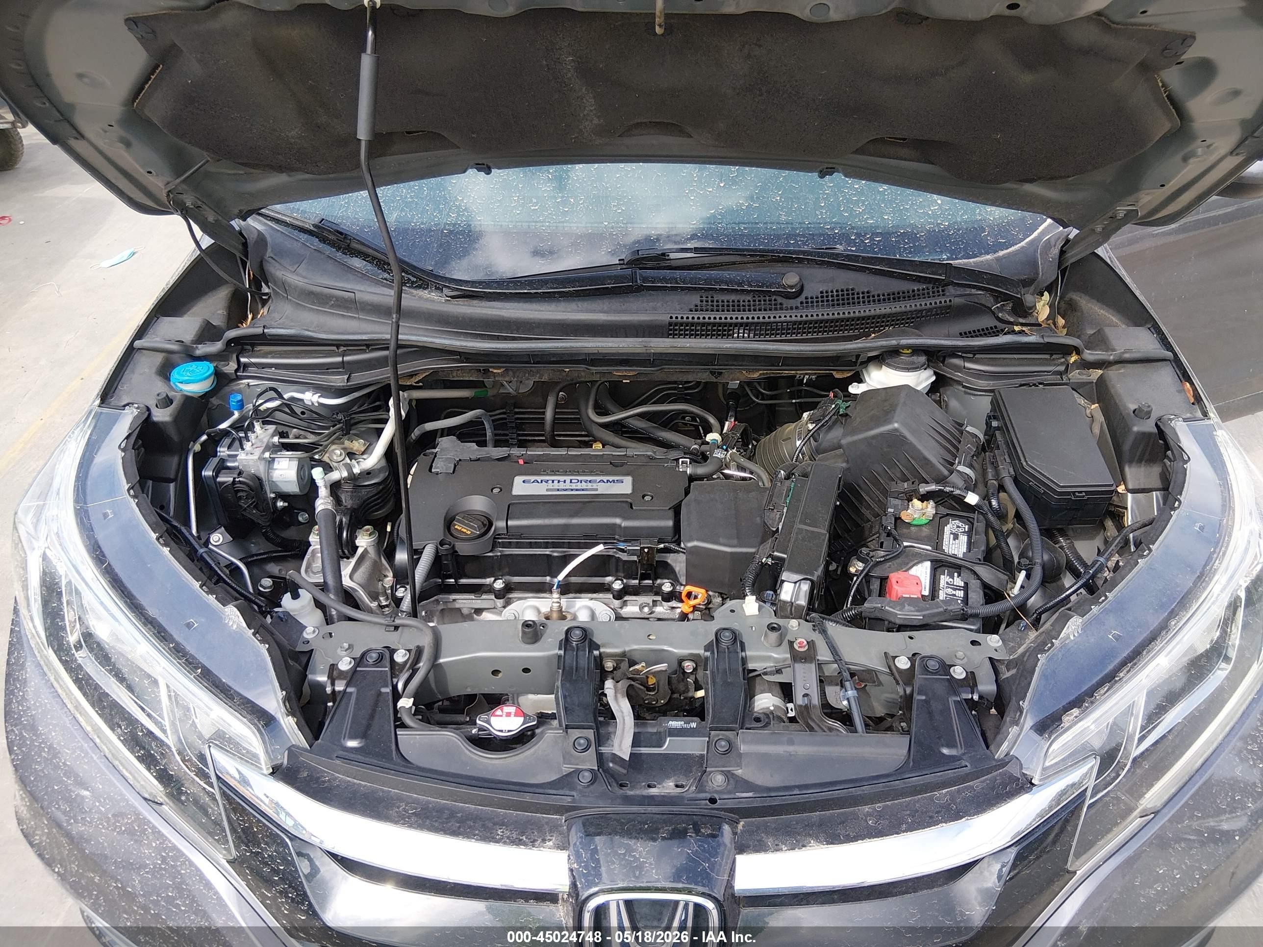 2015 Honda Cr-v Ex-l Серый vin: 2HKRM3H75FH504067
