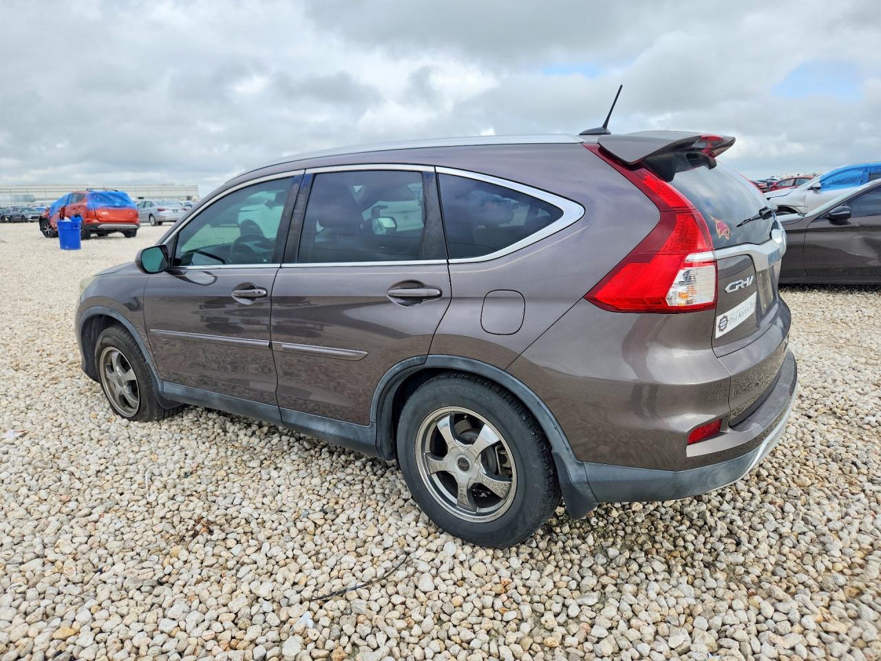 2015 Honda Cr-v Exl Brown vin: 2HKRM3H75FH510211