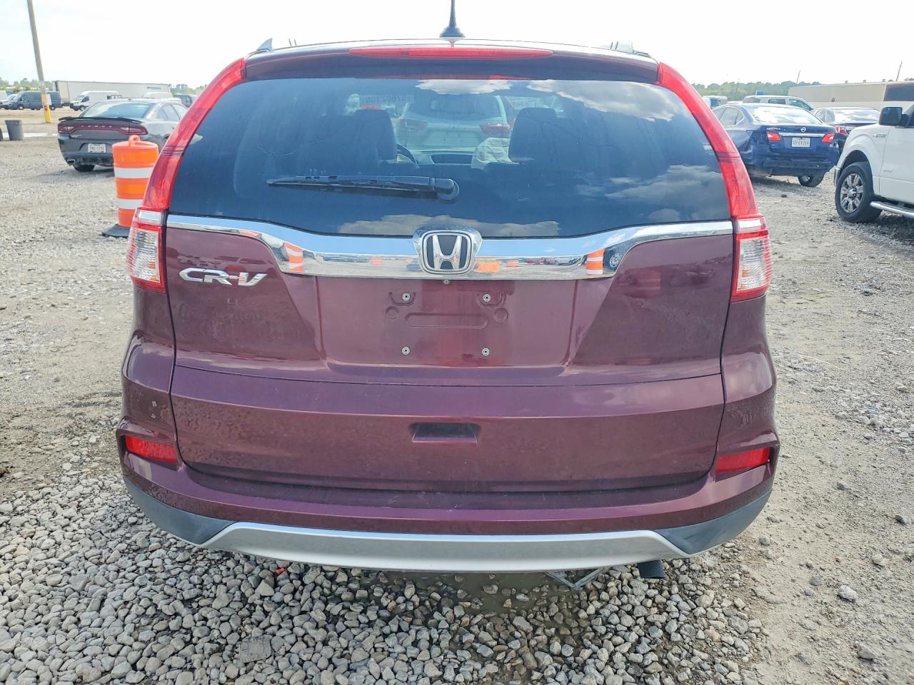 2015 Honda Cr-v Exl Burgundy vin: 2HKRM3H75FH516400