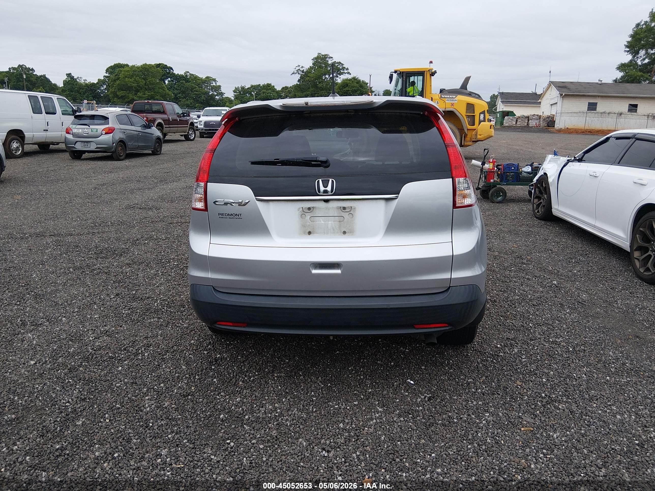 2013 Honda Cr-v Ex-l Silver vin: 2HKRM3H76DH501384
