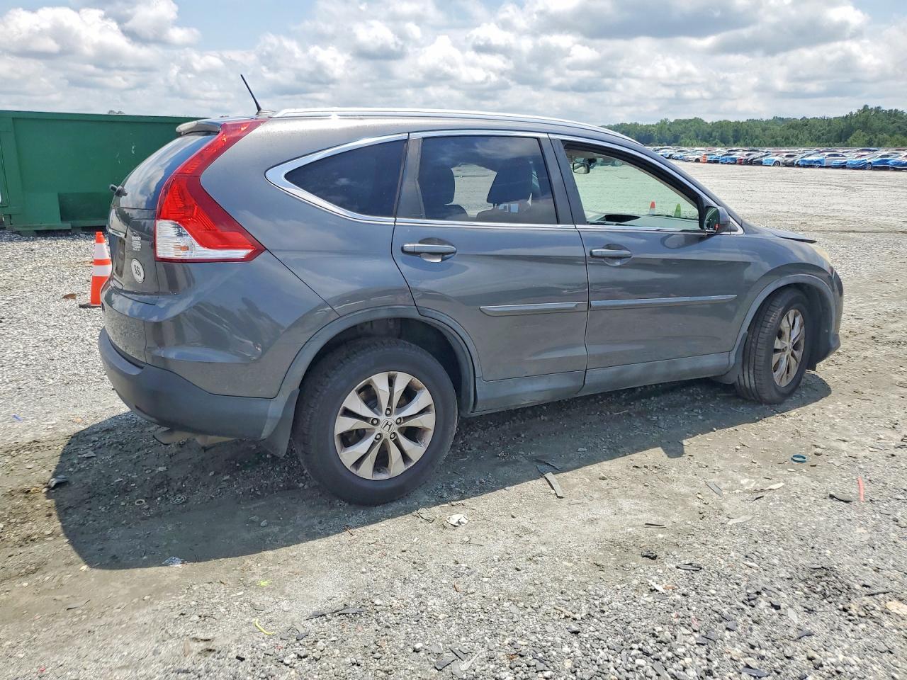 2013 Honda Cr-v Exl Gray vin: 2HKRM3H76DH514278