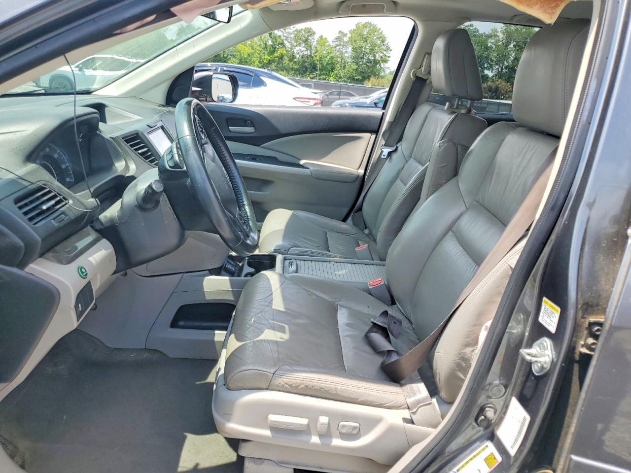 2013 Honda Cr-v Exl Gray vin: 2HKRM3H76DH514278