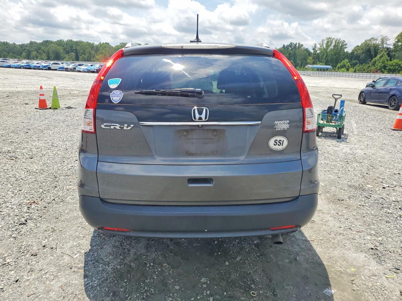 2013 Honda Cr-v Exl Gray vin: 2HKRM3H76DH514278