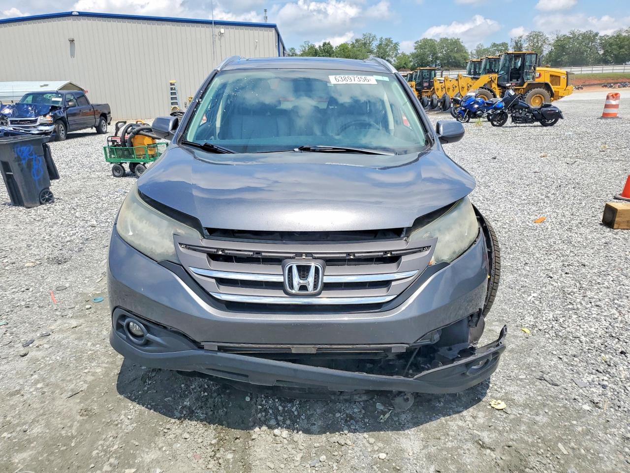 2013 Honda Cr-v Exl Gray vin: 2HKRM3H76DH514278