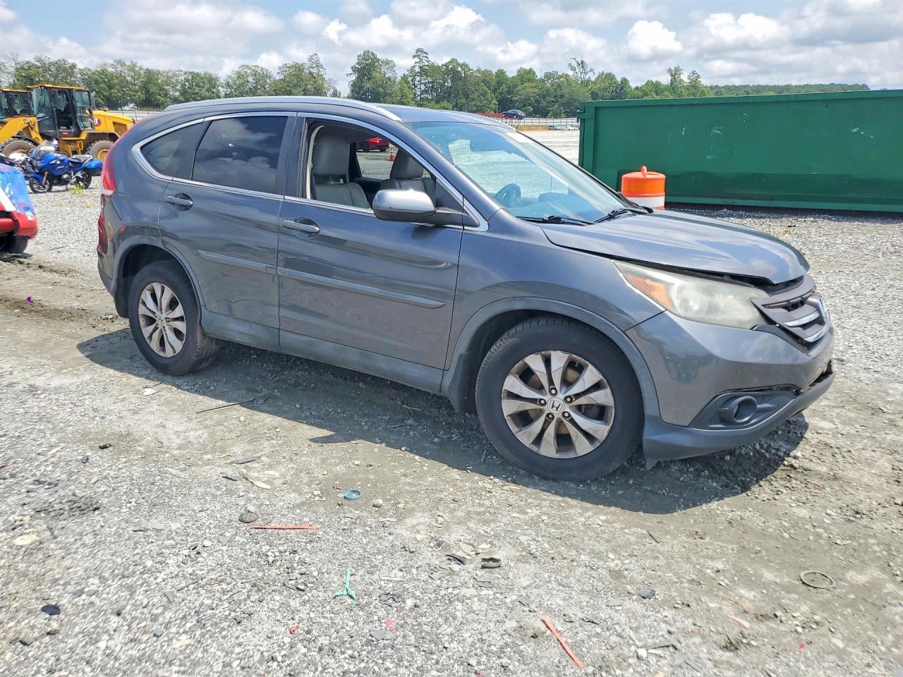 2013 Honda Cr-v Exl Gray vin: 2HKRM3H76DH514278