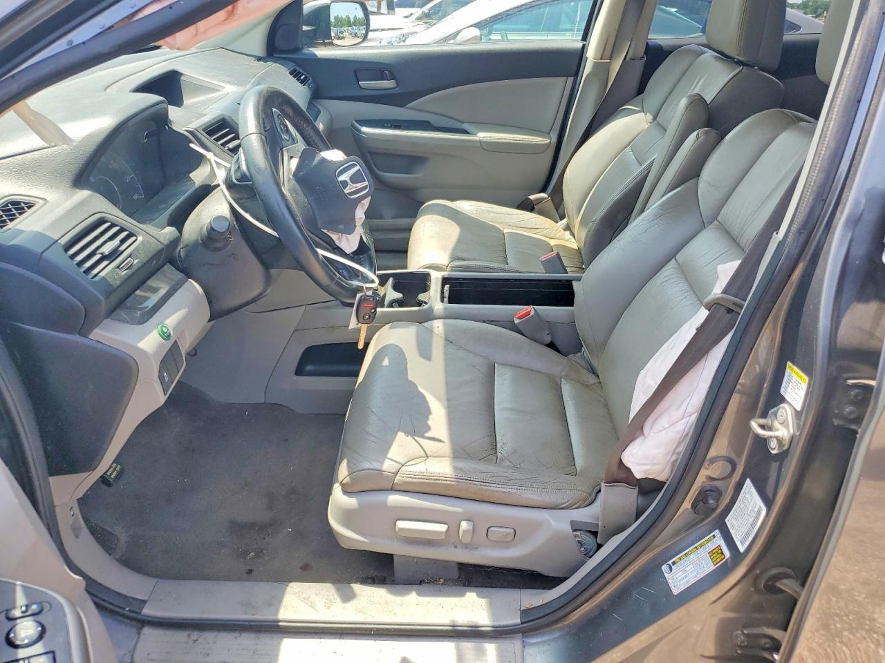 2013 Honda Cr-v Exl Gray vin: 2HKRM3H76DH521425