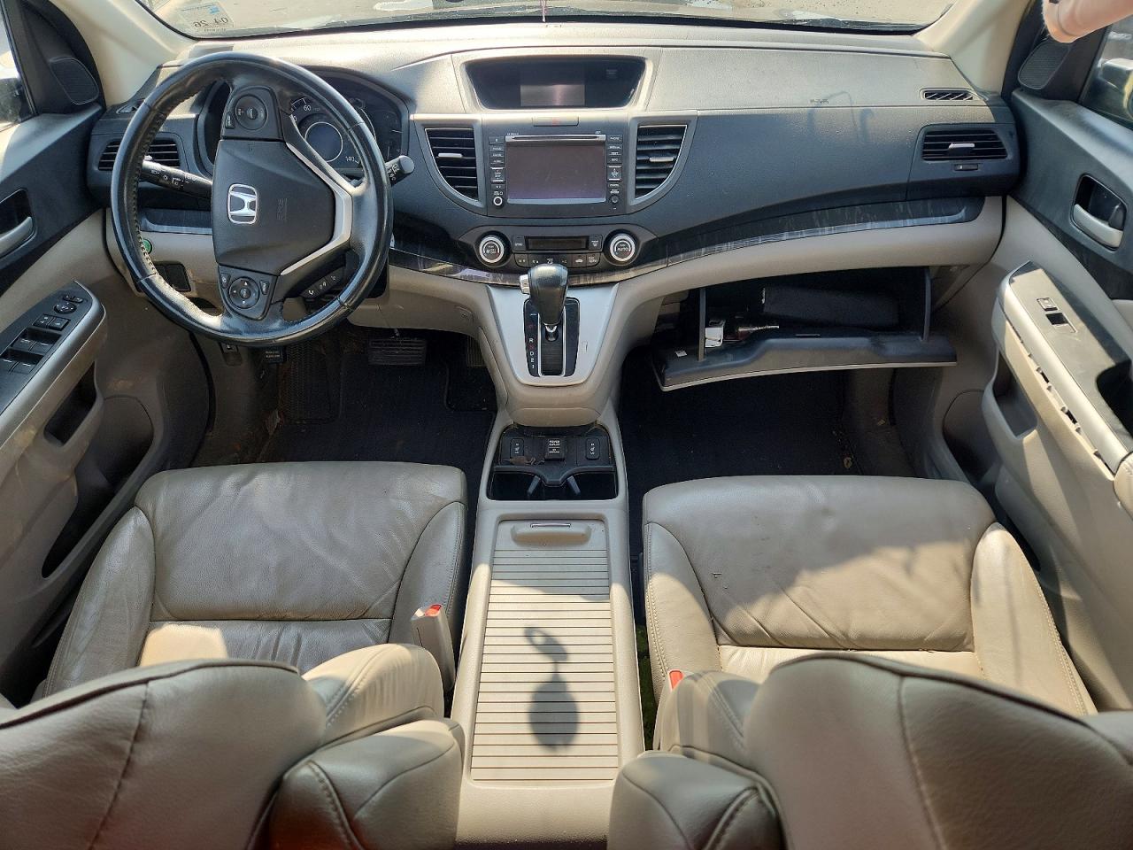 2013 Honda Cr-v Exl Gray vin: 2HKRM3H76DH524907