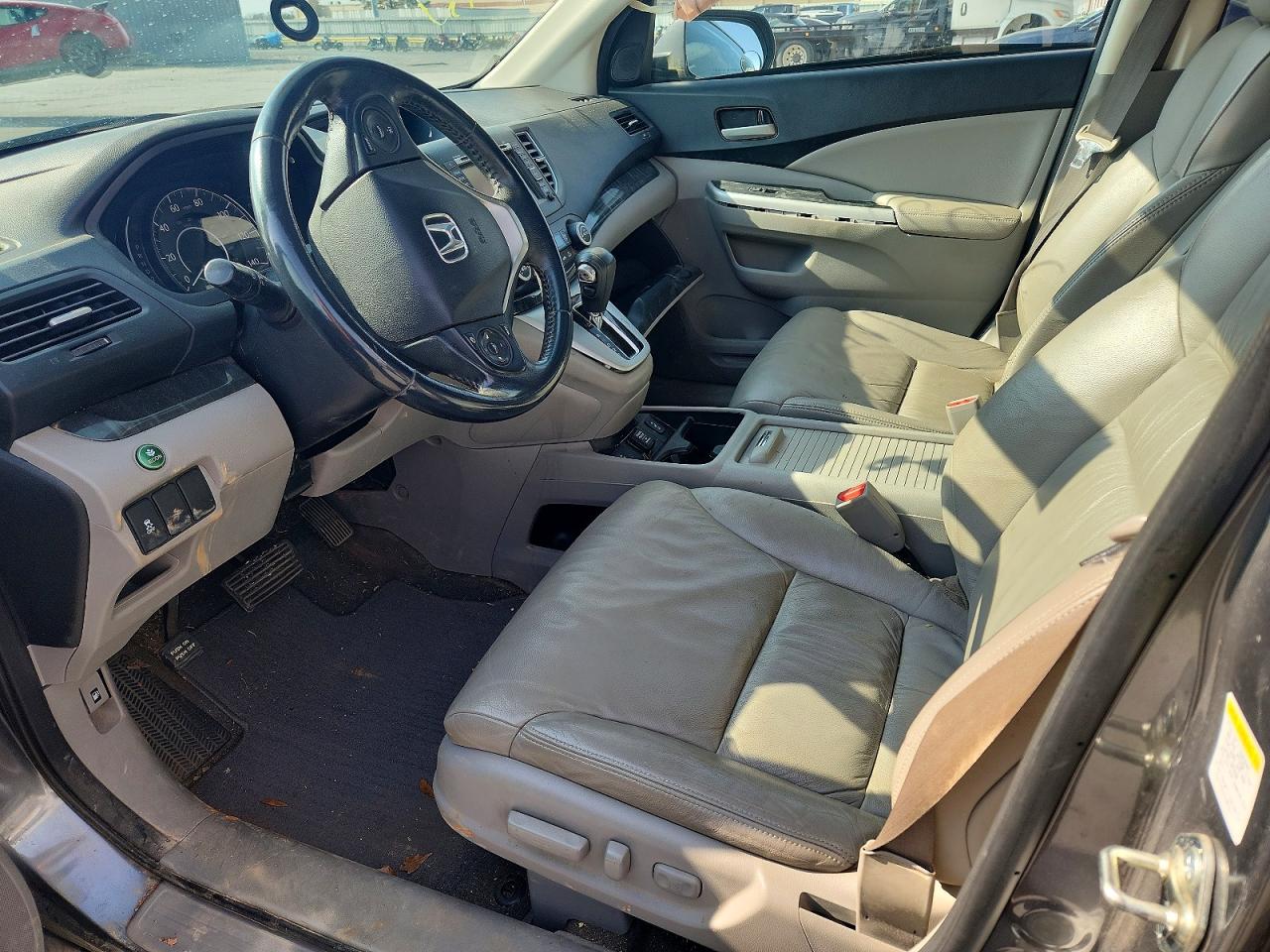 2013 Honda Cr-v Exl Gray vin: 2HKRM3H76DH524907