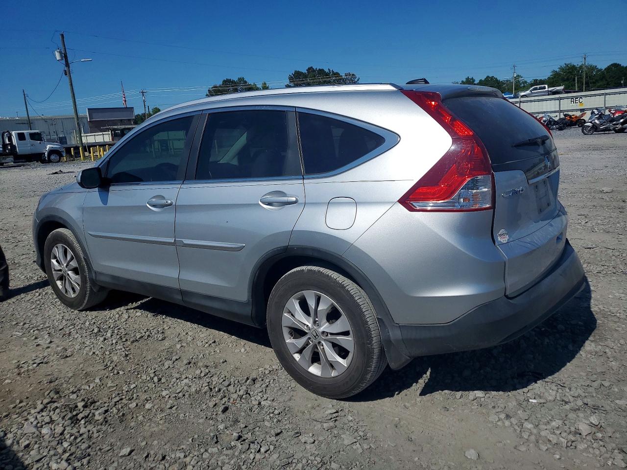 2014 Honda Cr-v Exl Silver vin: 2HKRM3H76EH500110