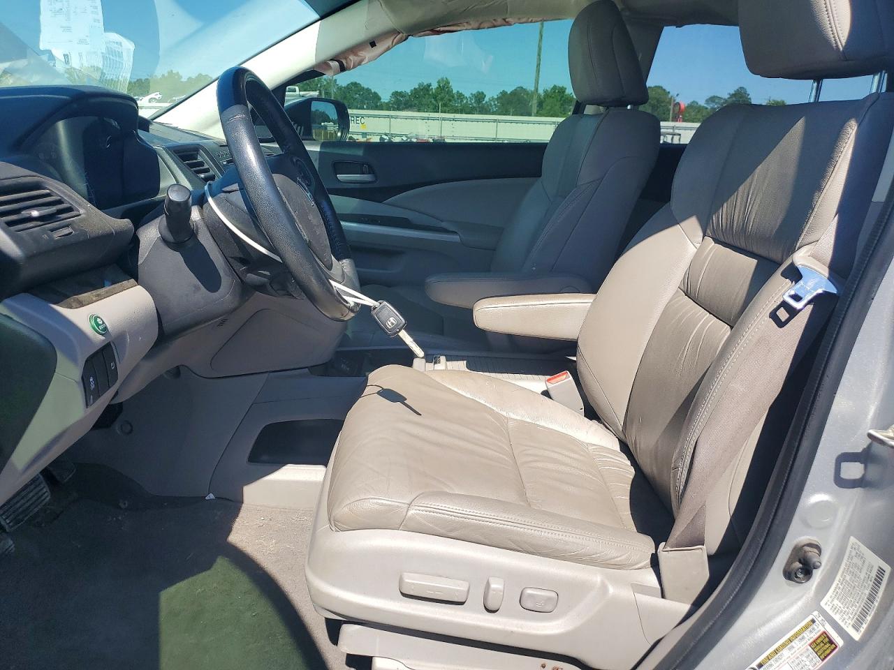 2014 Honda Cr-v Exl Silver vin: 2HKRM3H76EH500110