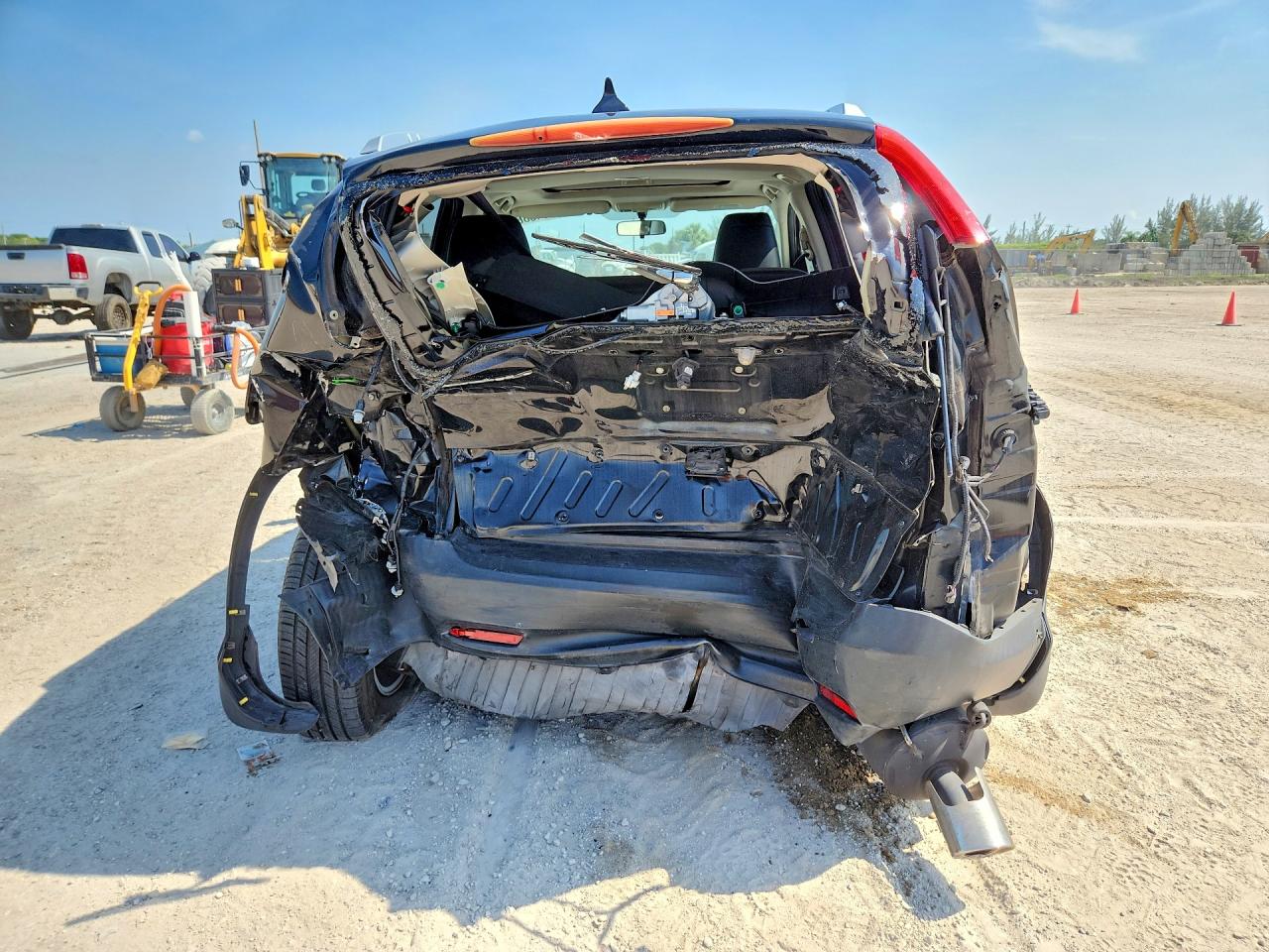 2014 Honda Cr-v Exl Black vin: 2HKRM3H76EH513889