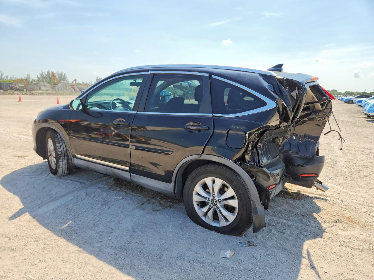 2014 Honda Cr-v Exl Black vin: 2HKRM3H76EH513889