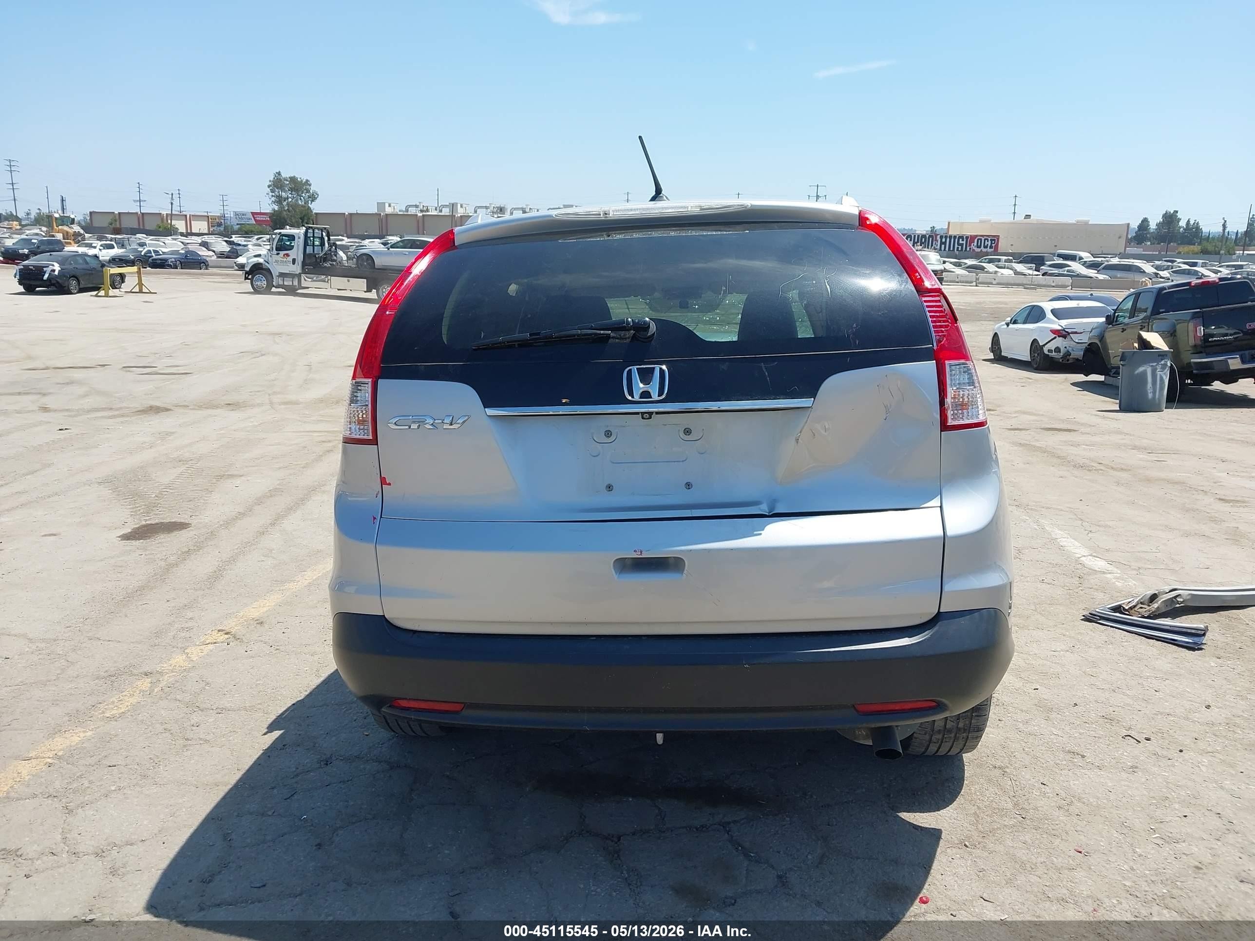 2014 Honda Cr-v Ex-l Silver vin: 2HKRM3H76EH514461
